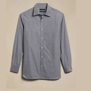 Banana Republic Tailor Long Sleeve Gray